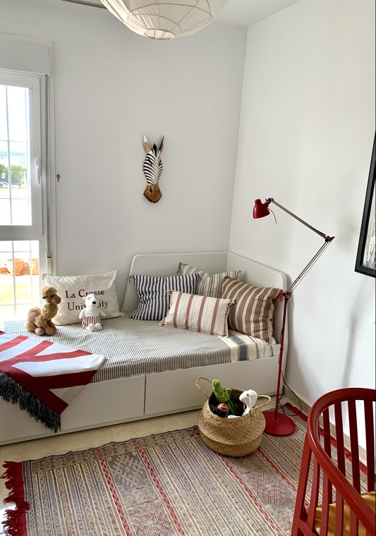 Lilla sovrummet med bäddsoffa